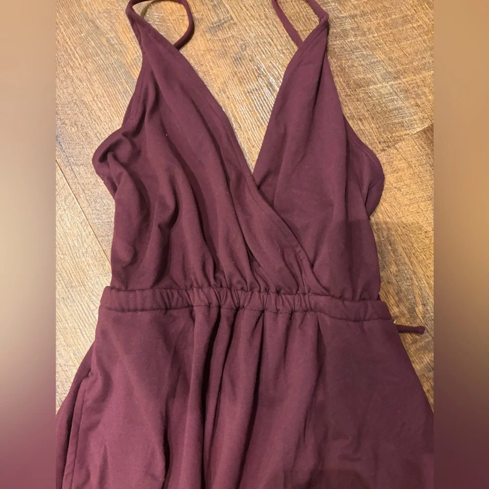 Maroon Jumpsuit - Picture 4 of 6